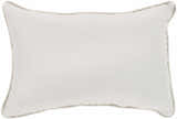 Bridgton White Solid Square Accent Outdoor Pillow - Clearance