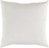 Bridgton White Solid Square Accent Outdoor Pillow - Clearance