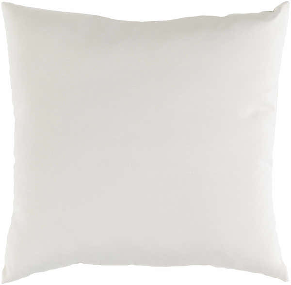 Bridgton White Solid Square Accent Outdoor Pillow - Clearance