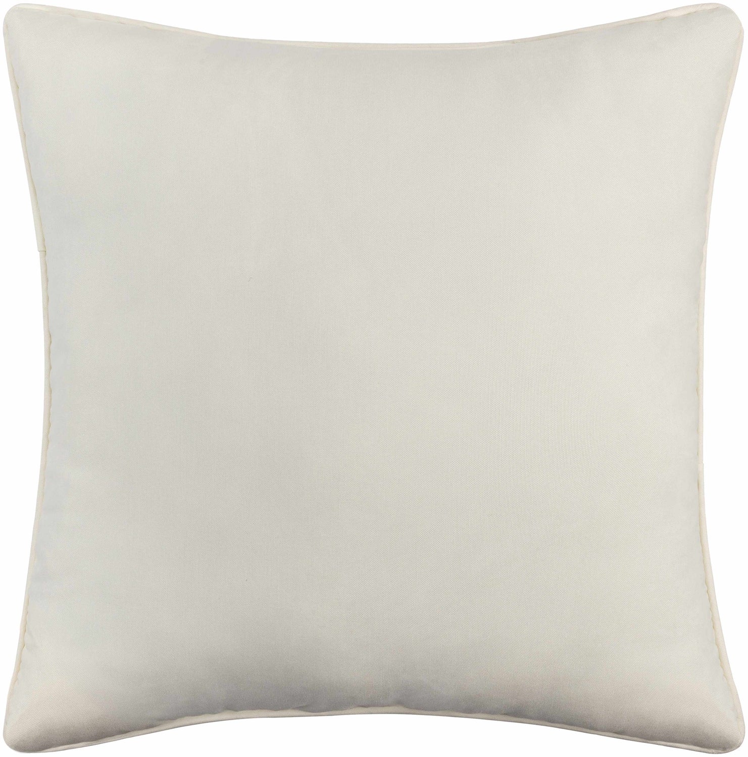 Bridgton White Solid Square Accent Pillow