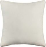 Bridgton White Solid Square Accent Pillow