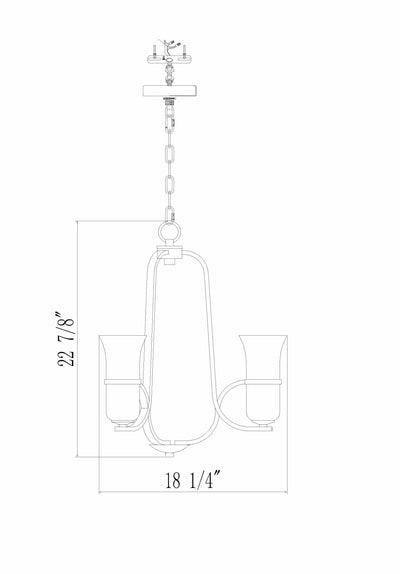 Brightlingsea Ceiling Light - Clearance