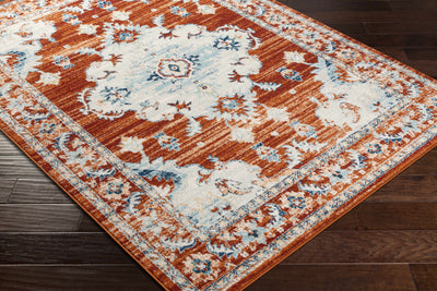 Liciada Rust Area Rug - Clearance