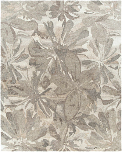 Ilfeld Athena Beige Floral Wool Rug