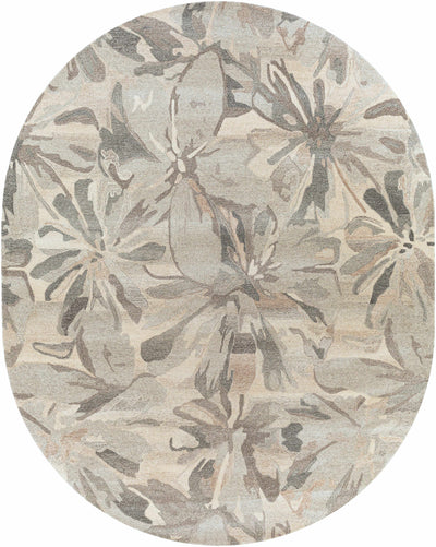 Ilfeld Athena Beige Floral Wool Rug