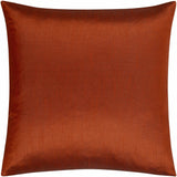 Bournemouth Rust Square Throw Pillow