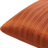 Bournemouth Rust Square Throw Pillow - Clearance