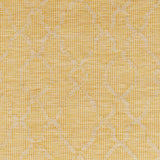 Brocton Yellow Flatweave Rug - Clearance