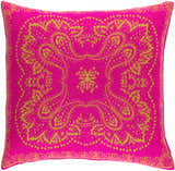 Brohman Magenta Medallion Throw Pillow - Clearance