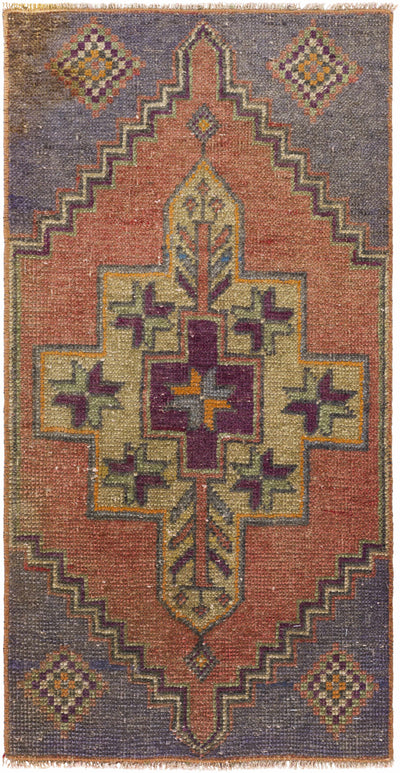 Unique Hand Knotted Small 1'8" x 3'2" Rug