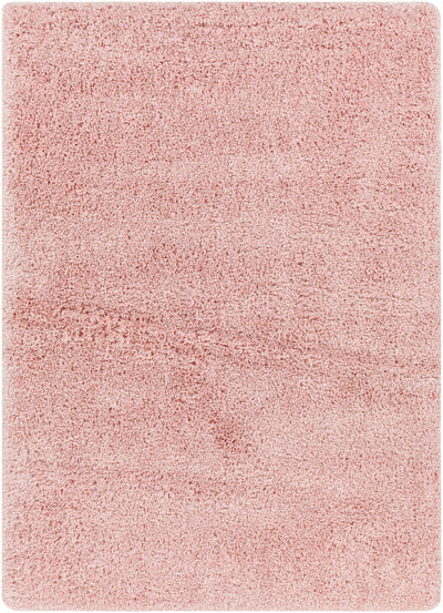 Bluma Solid Pink Plush Rug