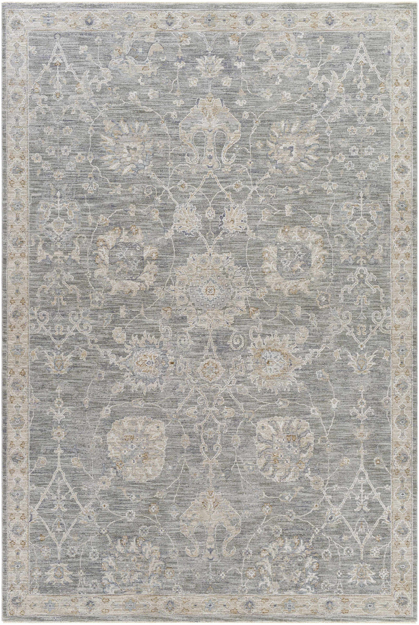 Monterey Gray Persian Rug - Clearance