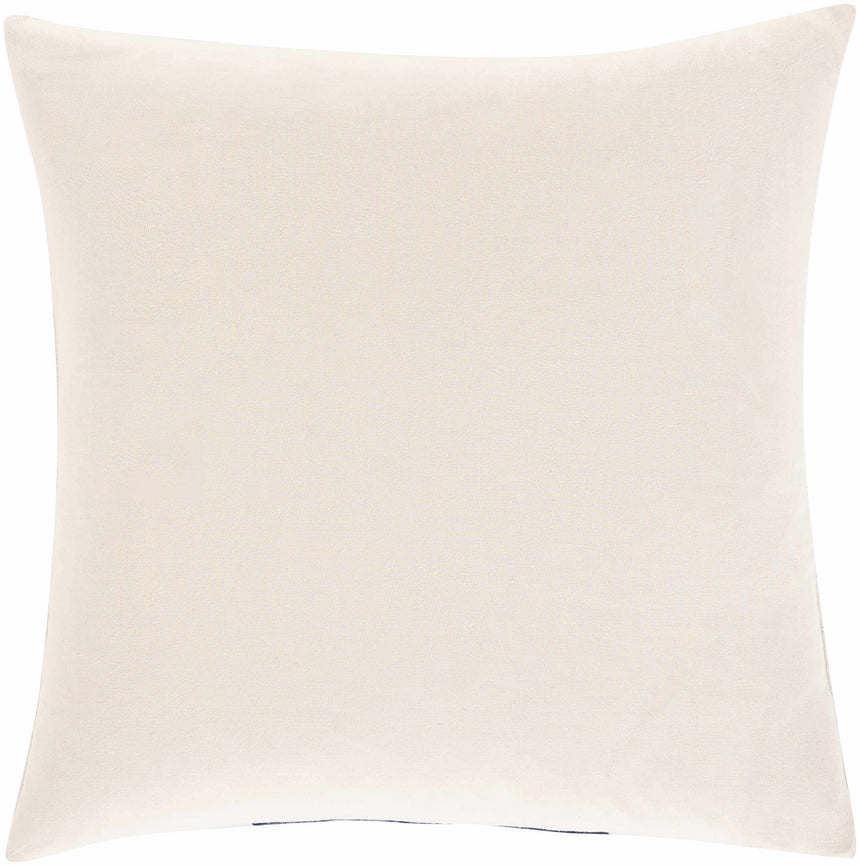 Bunyip Navy Velvet Band Throw Pillow