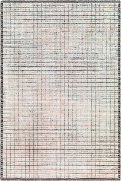 Buracan Gray Grid Rug