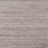 Close-up of the Buskirk Area Rug showing its subtle horizontal striations and soft, gray viscose texture. Swatch