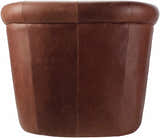Bisignano Brown Swivel Chair - Clearance