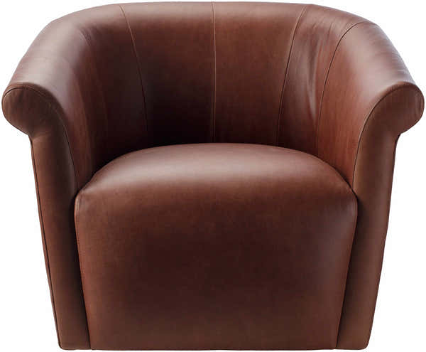 Bisignano Brown Swivel Chair - Clearance