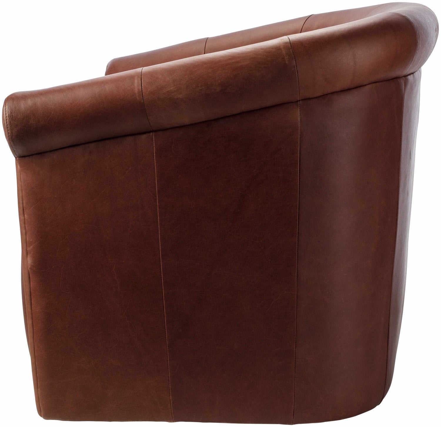 Bisignano Brown Swivel Chair - Clearance