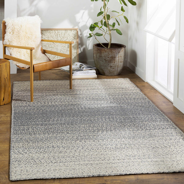 Brockwell Gray Jute Rug - Clearance