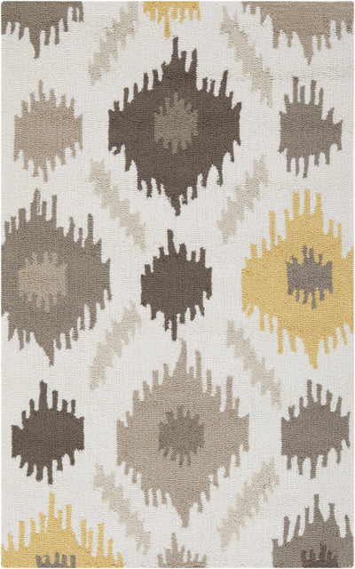 Byhalia Taupe/Brown Ikat Carpet - Clearance