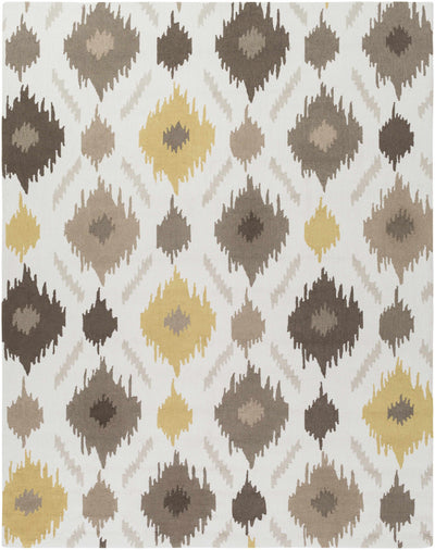 Byhalia Taupe/Brown Ikat Carpet - Clearance