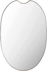 Escaudain Contemporary Gold Mirror - Clearance