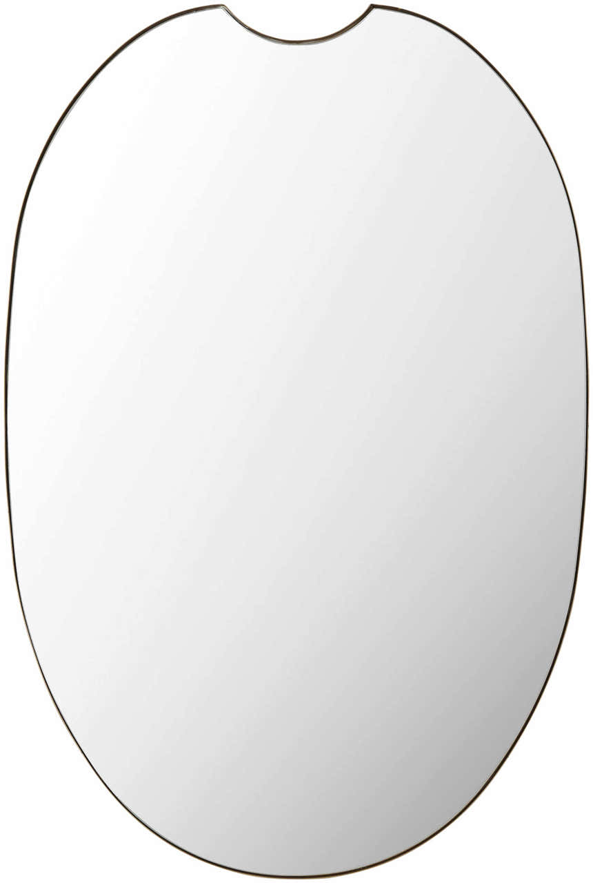 Escaudain Contemporary Gold Mirror - Clearance