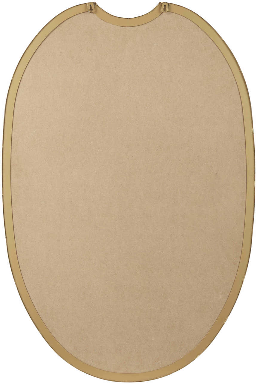 Escaudain Contemporary Gold Mirror - Clearance