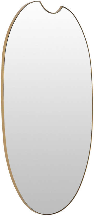 Escaudain Contemporary Gold Mirror - Clearance