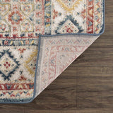 Brend Rust Medallion Area Rug - Clearance