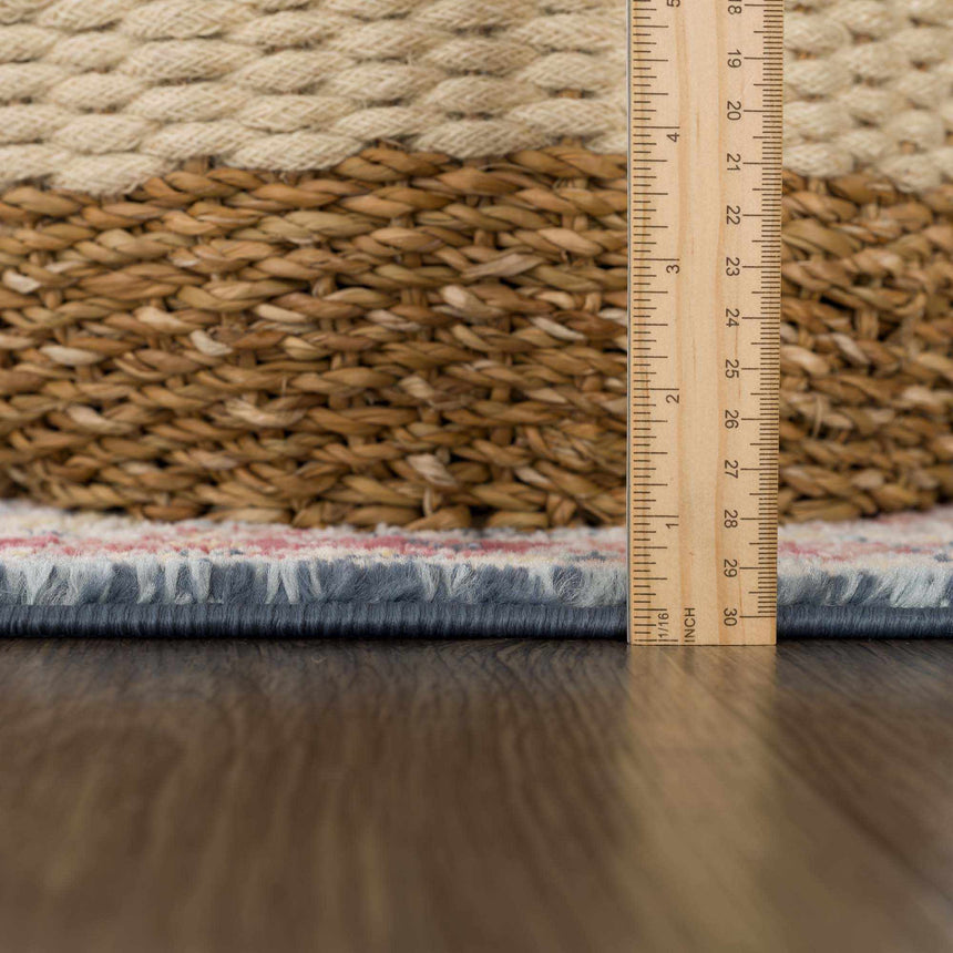 Brend Rust Medallion Area Rug - Clearance