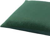 Cabatang Green Square Throw Pillow - Clearance