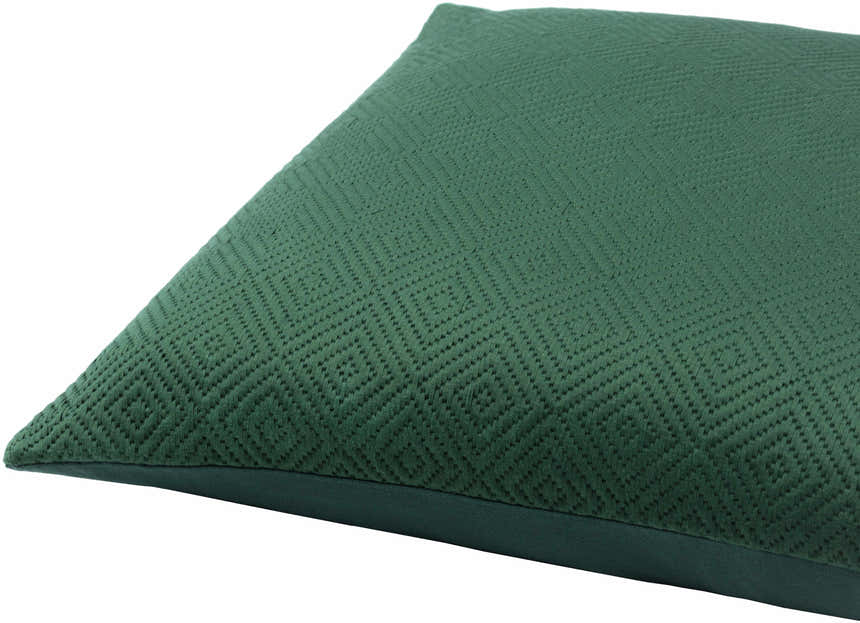 Cabatang Green Square Throw Pillow - Clearance