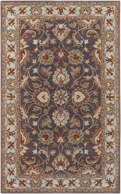 Cherryfield Hand Tufted Brown & Blue 1004 Area Rug - Promo