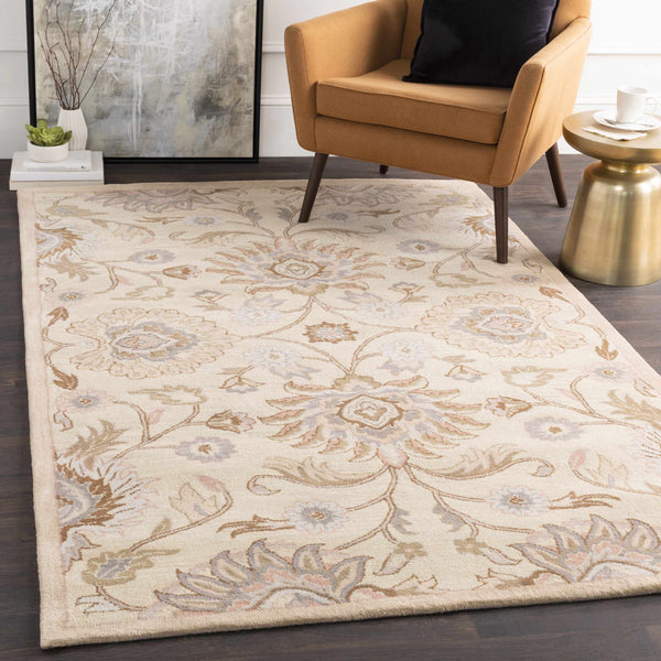 Conesus Hand Tufted Ivory 1109 Wool Rug