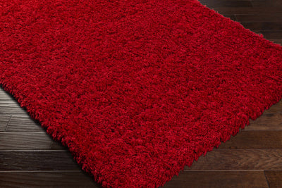 Siari Red Shag Rug