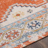 Canora Brick Red Medallion Area Carpet - Clearance