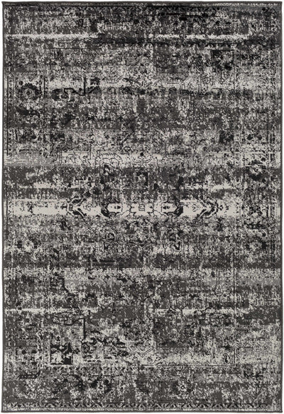 Carrothers Black&White Abstract Rug - Clearance