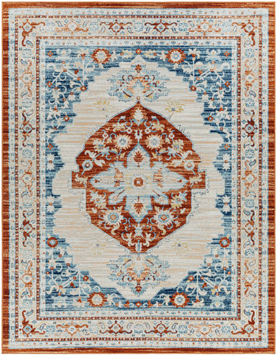 Agos Orange Area Carpet - Clearance