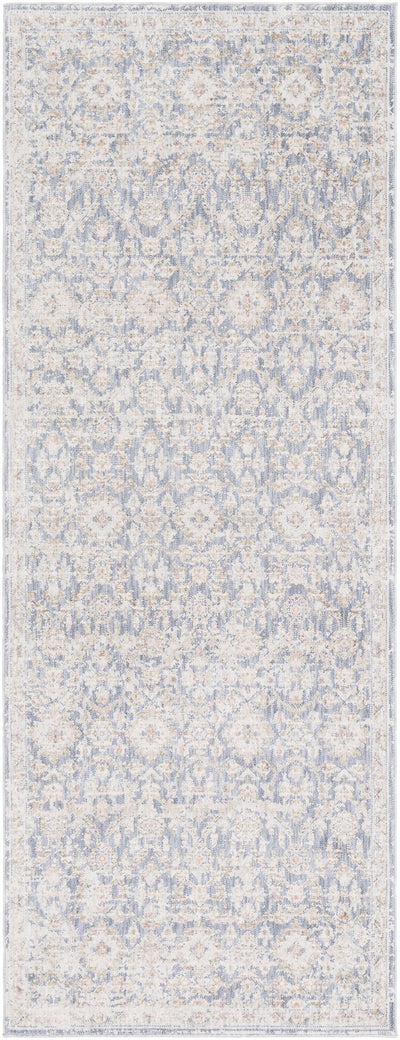 Carlton Pale Blue Area Rug - Clearance