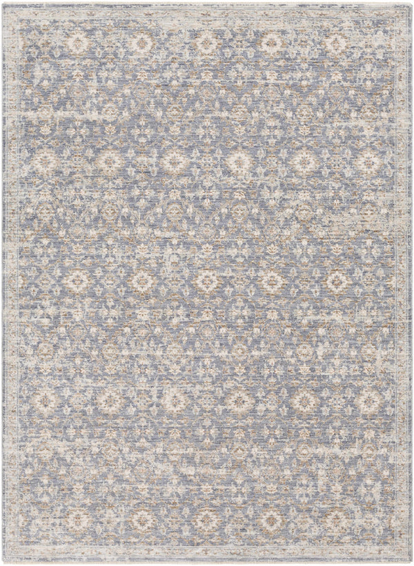 Carlton Pale Blue Area Rug - Clearance