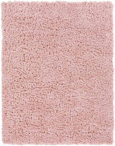 Siari Solid Pink Shag Rug - Clearance