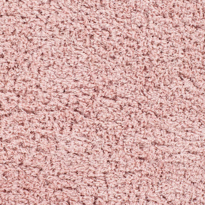 Siari Solid Pink Shag Rug - Clearance