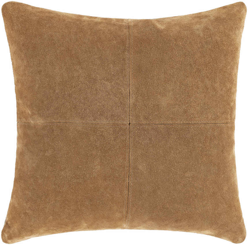 Causip Brown Square Throw Pillow - Clearance