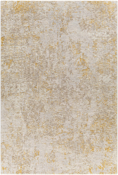 Cayhagan Mustard Abstract Rug