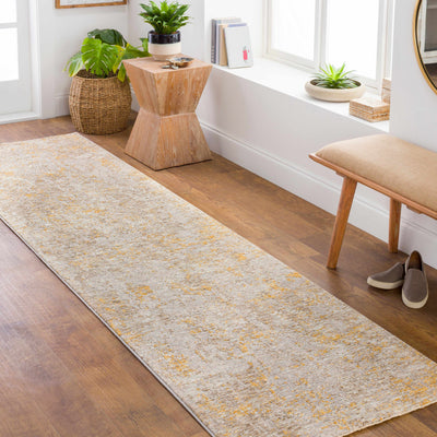 Cayhagan Mustard Abstract Rug