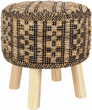 Bato Jute Stool Ottoman