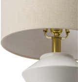 Coxquihui White Table Lamp
