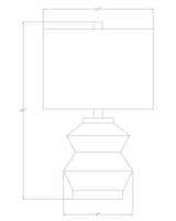 Coxquihui White Table Lamp