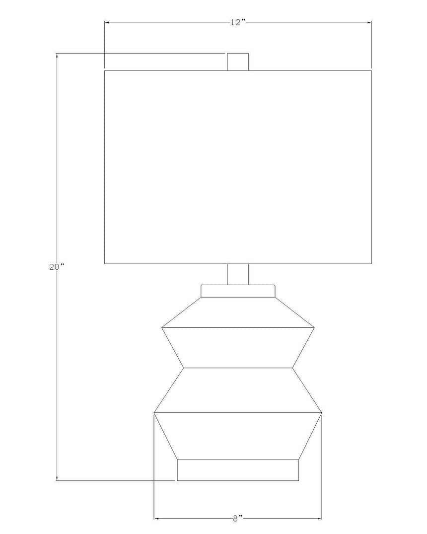 Coxquihui White Table Lamp